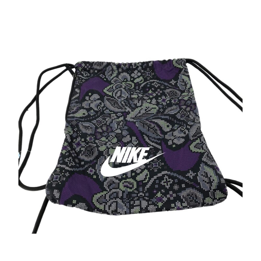 Nike Black & Purple Bucket & Drawstring Bag | Perfect for Any Occasion